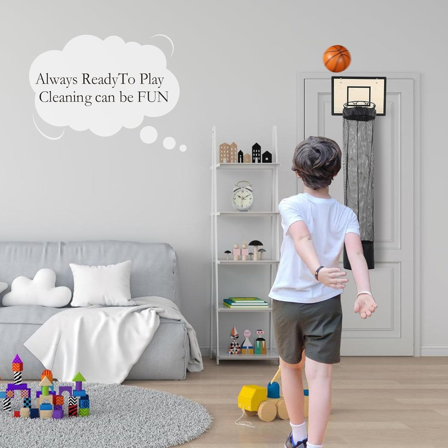 Laundry Dunk - Makes Kids Excited to Toss Dirty Clothes Away