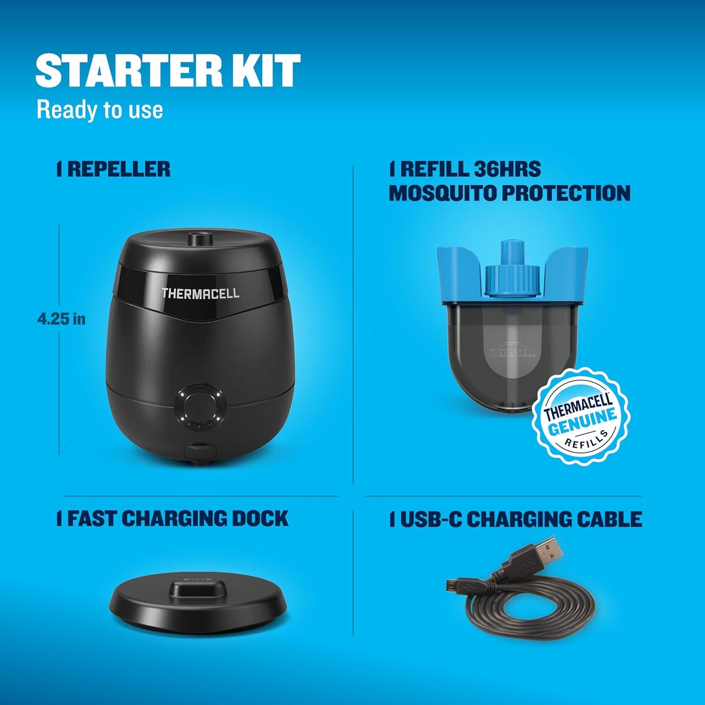 Enjoy mosquito-free evenings without spraying your skin