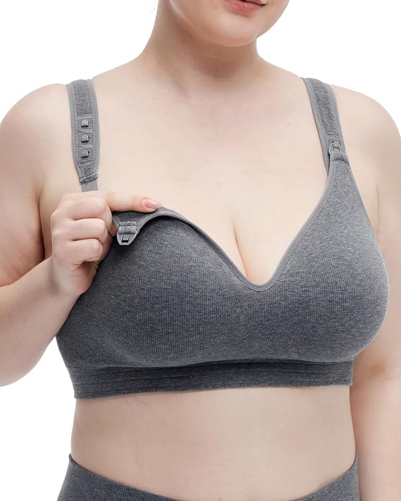 Nursing Bra - Multi-Clips. More Support