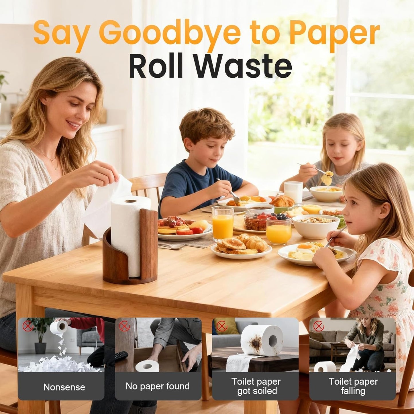 Fllora Paper Towel Holder