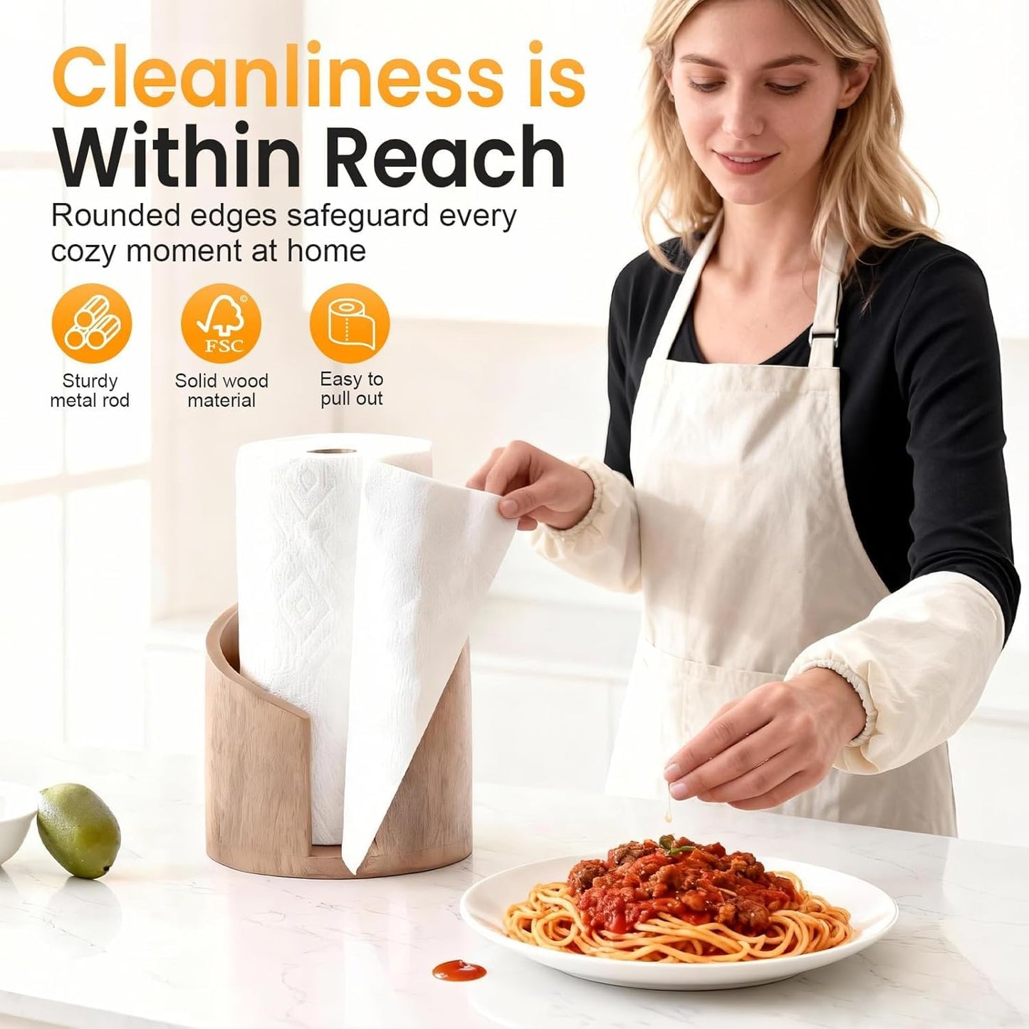 Fllora Paper Towel Holder