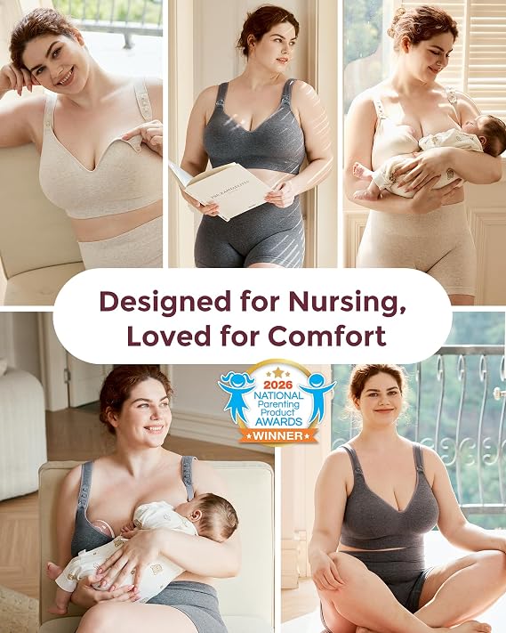 Nursing Bra - Multi-Clips. More Support