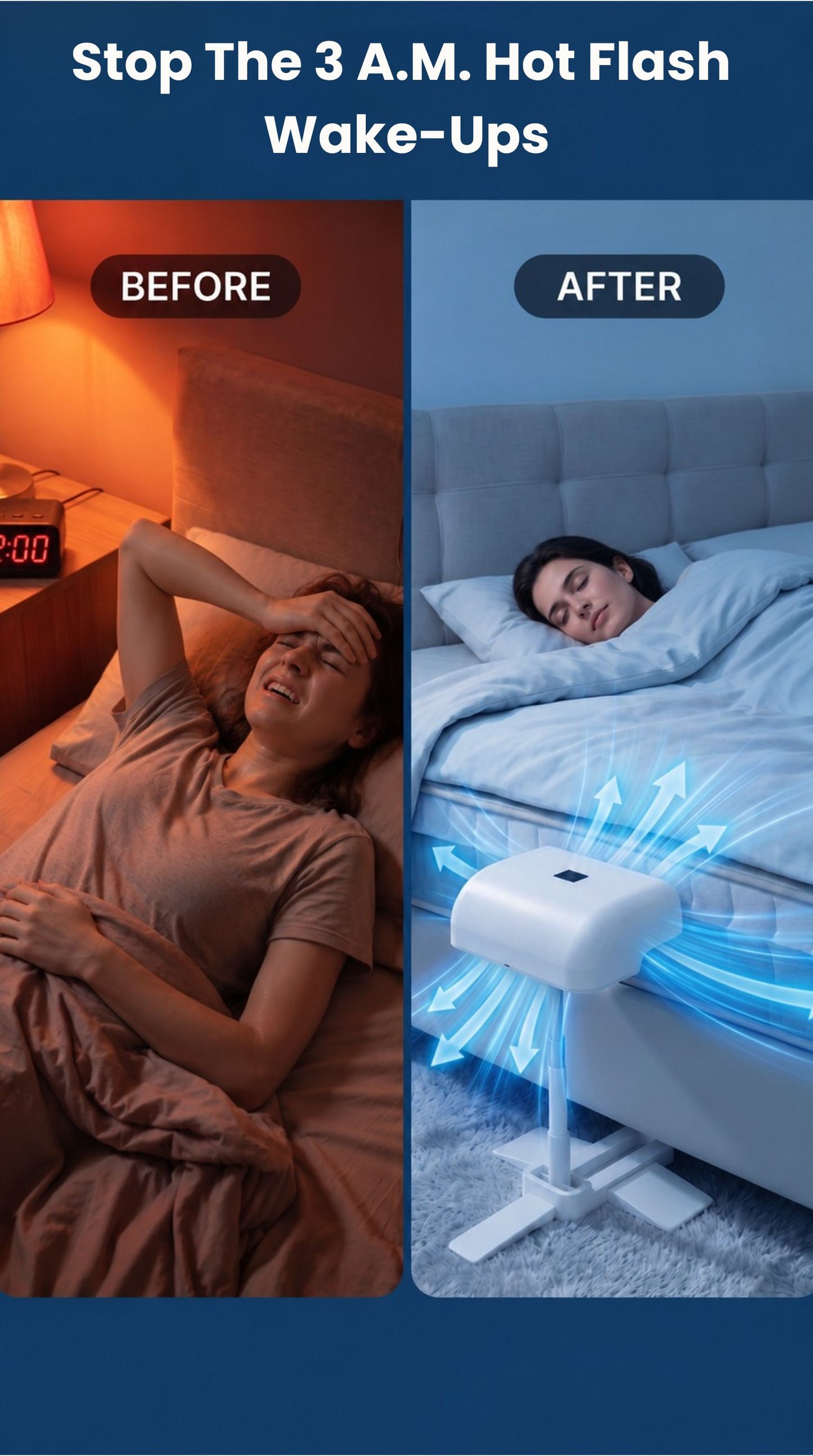 MenoBreeze - End Your Menopause Night Sweats