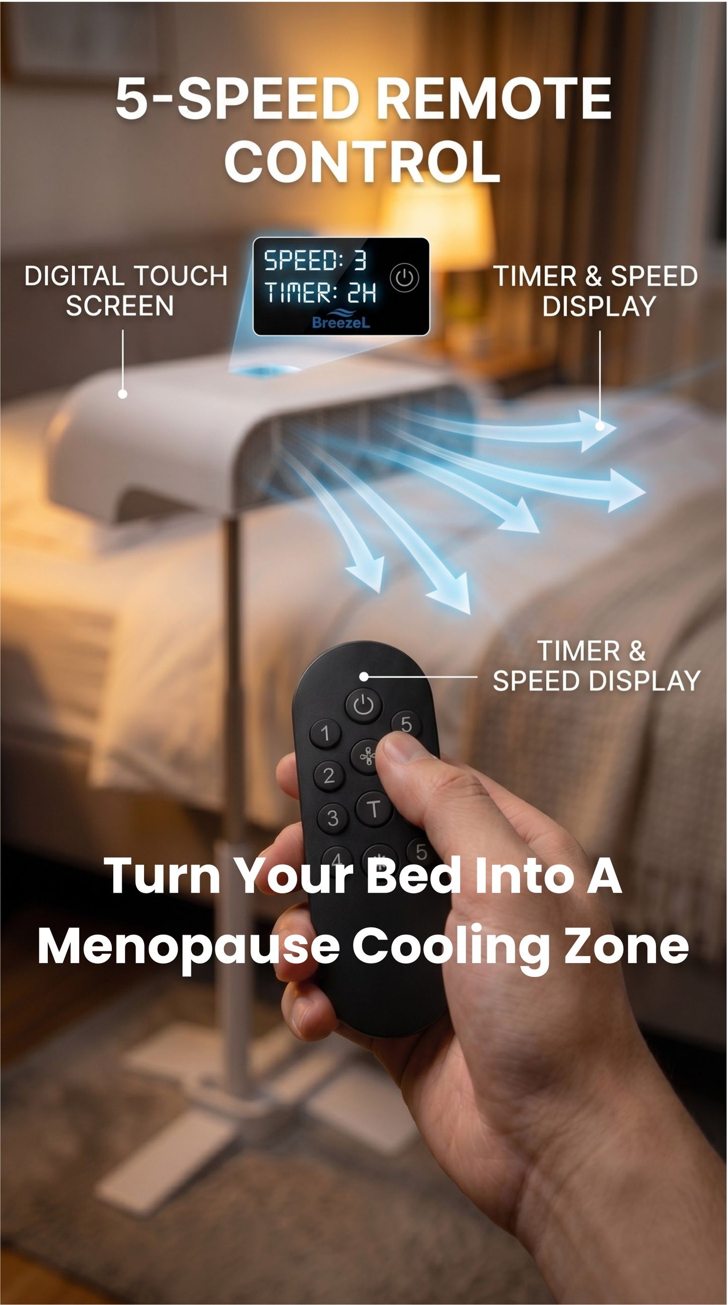 MenoBreeze - End Your Menopause Night Sweats