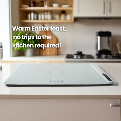 Adjustable Food Warmer | Spend more time with loved ones – No more kitchen trips to reheat