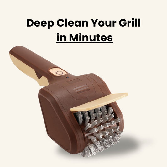 Rechargeable GrateMaster - The Fastest Way to Clean Your Grill